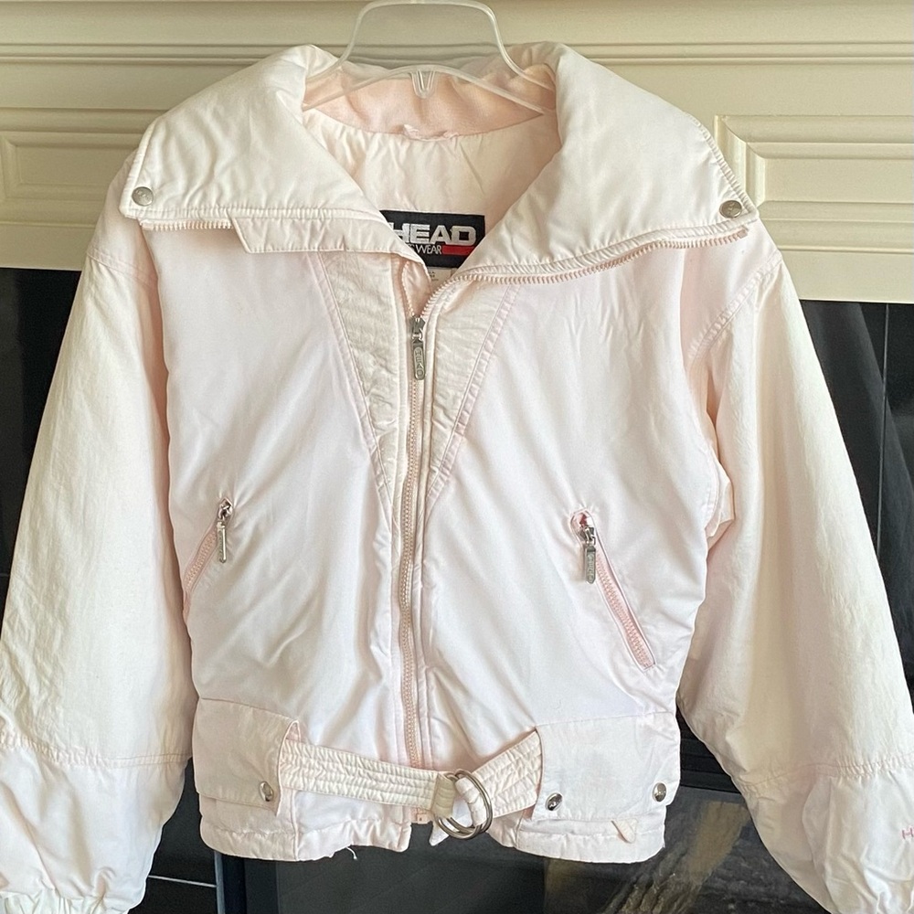 Head Light Pink Ski Jacket